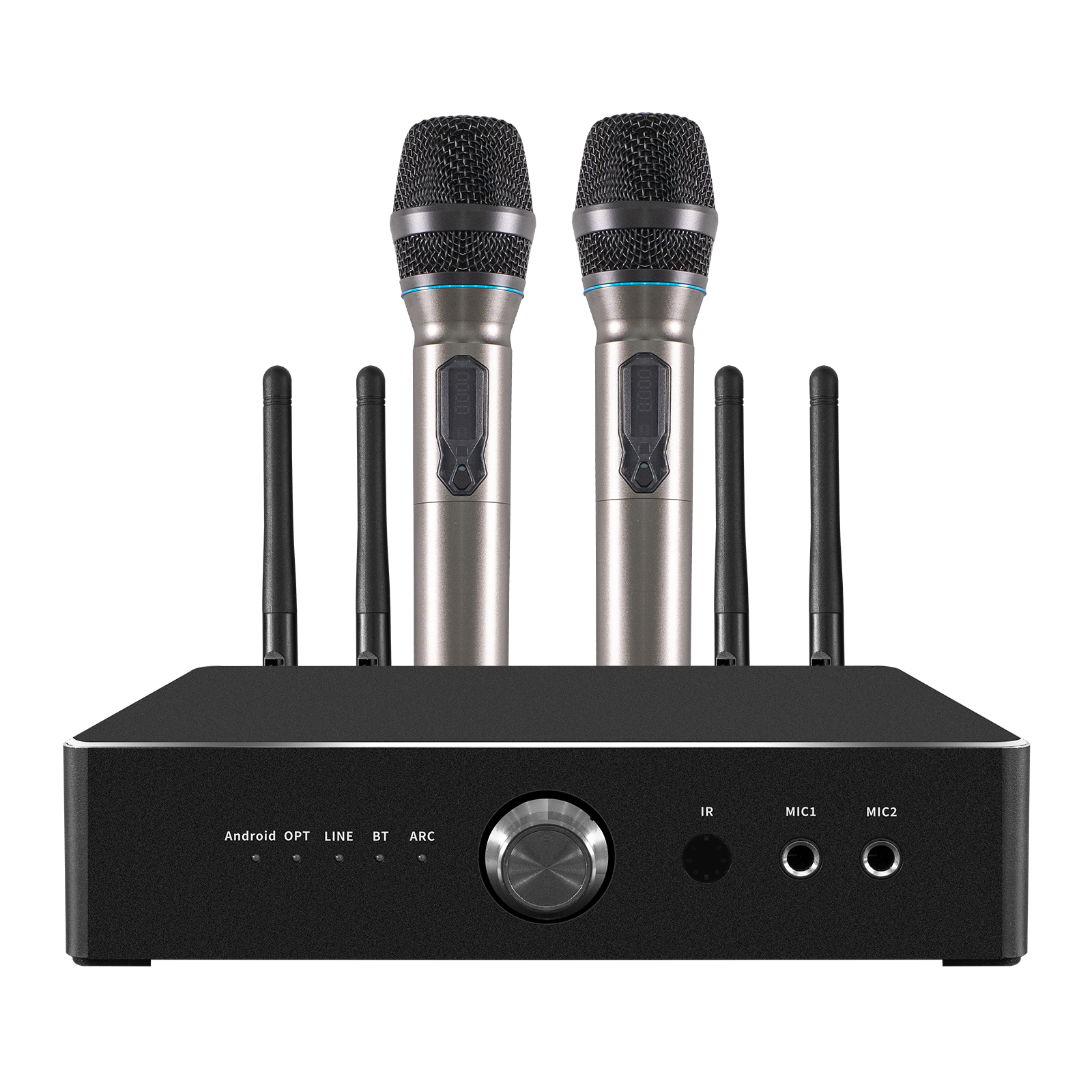 Reproductor de red KTV, conjunto de amplificador y micrófono