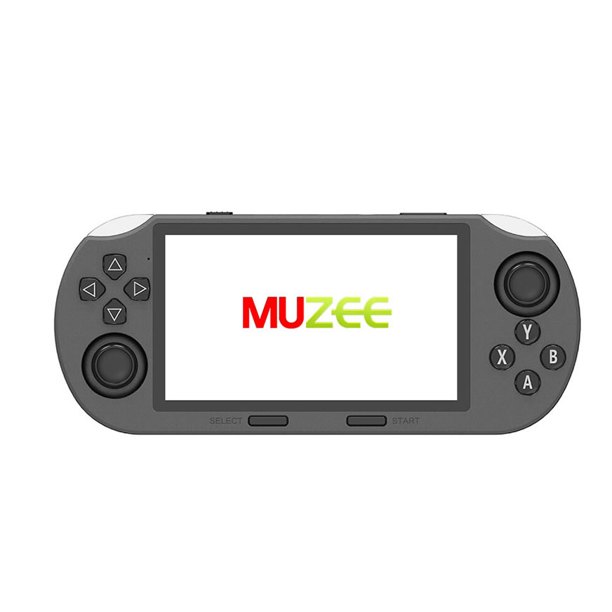 عنوان المنتج：جهاز ألعاب محمول MUZEE-M1 بشاشة IPS 4.5 بوصة، ذاكرة 64 جيجا، معالج ثنائي النواة، متعدد الوظائف لشخصين