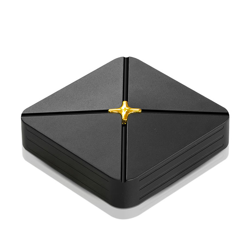 Caja de TV Inteligente HLQ-PLUS, Procesador Insignia Amlogic S905X3 Cuatro Núcleos 1,8GHz, 2GB DDR4+8GB/32GB/64GB eMMC, WiFi Doble Banda y Bluetooth, Decodificación 4K@60fps HDR10, Reproductor de Red Android 9.0-14