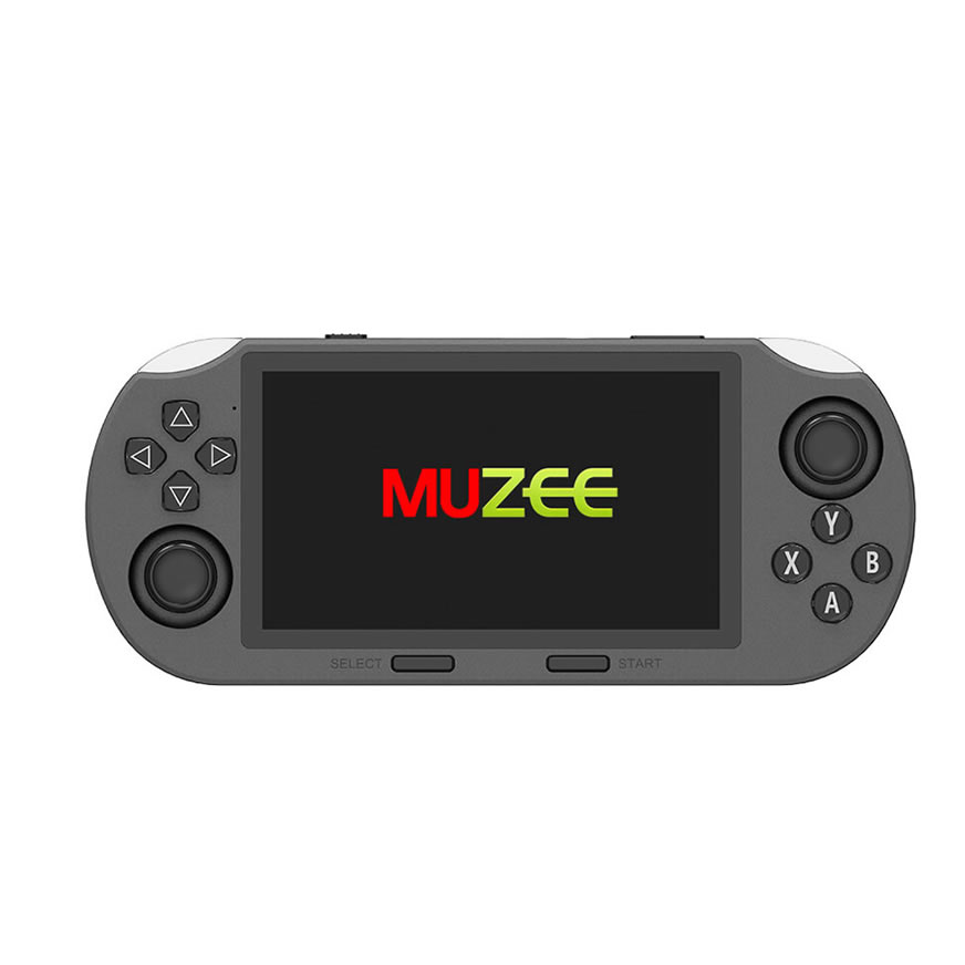Consola de Juegos Portátil MUZEE-M1 Pantalla IPS 4.5 Pulgadas, 64GB, Doble Núcleo, Para Dos Jugadores Multifuncional
